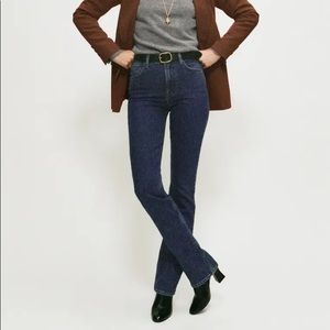 Reformation Donna High Rise Boot Cut Jeans